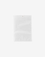 Ziplock Flat-Base Pouch Clear White