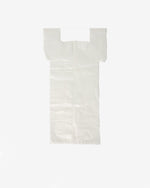 Frosted White Loop Pizza / Cake Plastic Bag with Handle