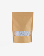Ziplock Standup Pouch (Kraft-Clear Window)