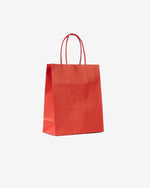 Color Kraft Paper Bag Red