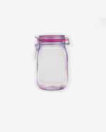 Ziplock Standup Pouch Mason Jar Bottle