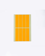 Colored Rectangular Coding Labels