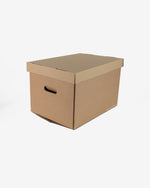 Archive Carton with Detachable Cover