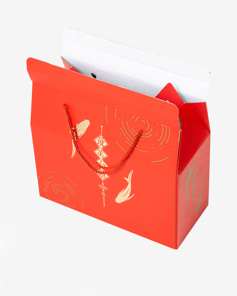 Chinese New Year Gift Box (Red) | Stylish Festive Design