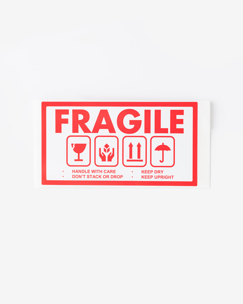 Fragile Labels with Symbols, 20 pcs