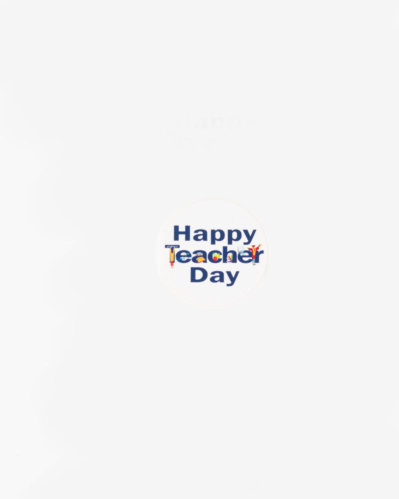 Happy Teacher Day Gift Seal, 5 pcs