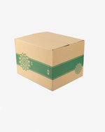 Green Flower Hari Raya Takeaway Box (L)