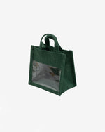 Jute Bag with Transparent Window