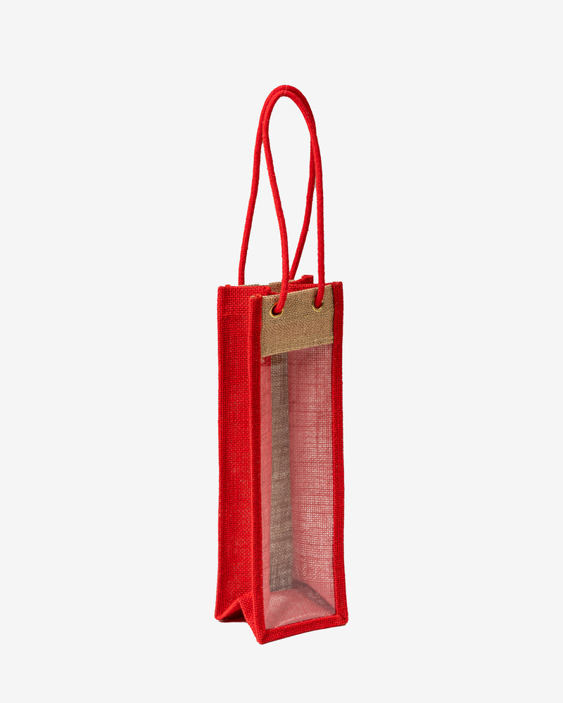 Jute Wine Bag (Single)