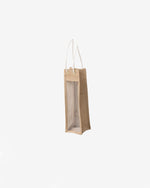 Jute Wine Bag (Single)