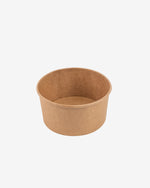 Kraft Paper Bowl and Lid Set, 10 pcs