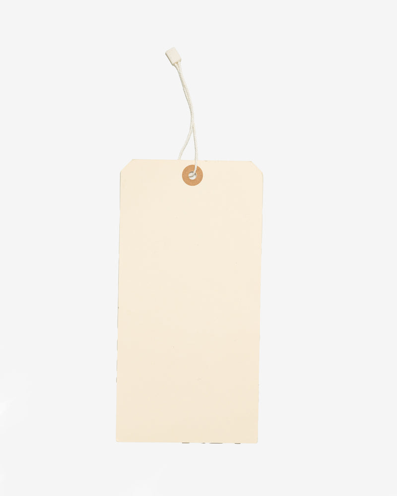 Manila Hang Tag with Hemp Rope, 50pcs