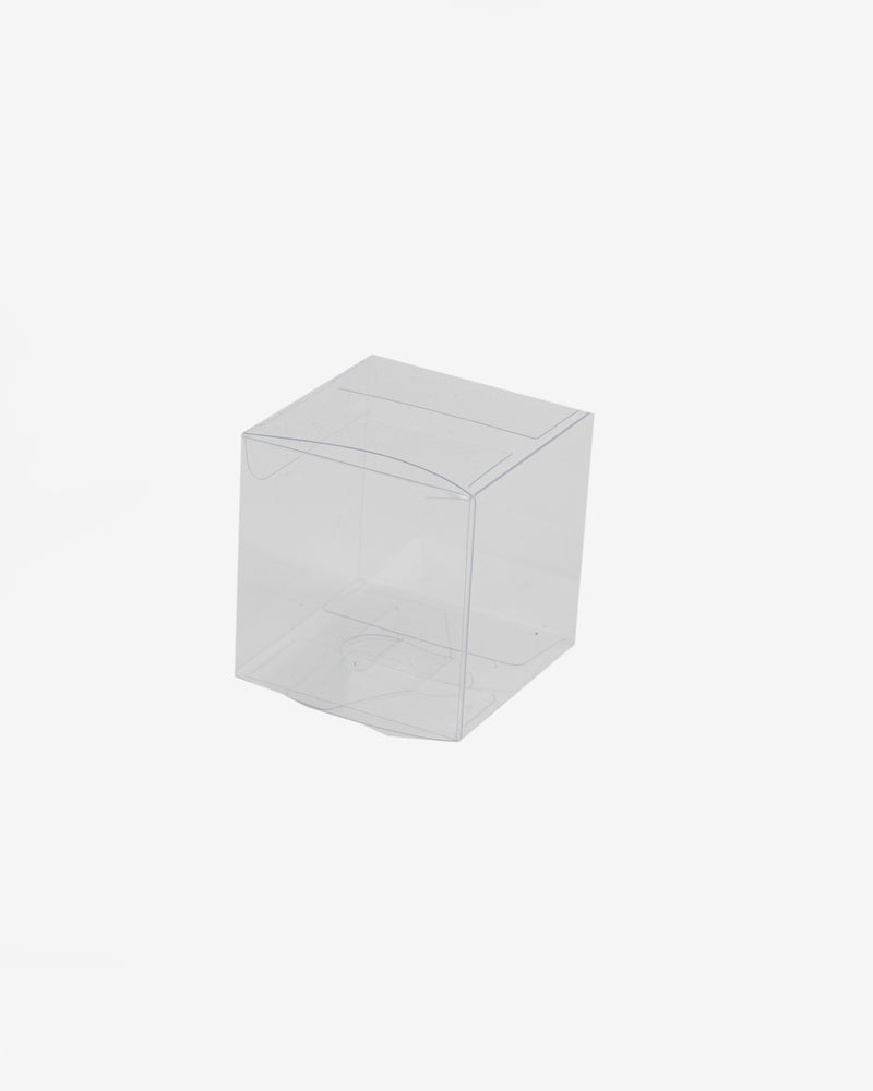 PVC Clear Cube Box, 10 pcs
