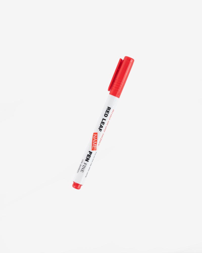 Red Permanent Marker Fine