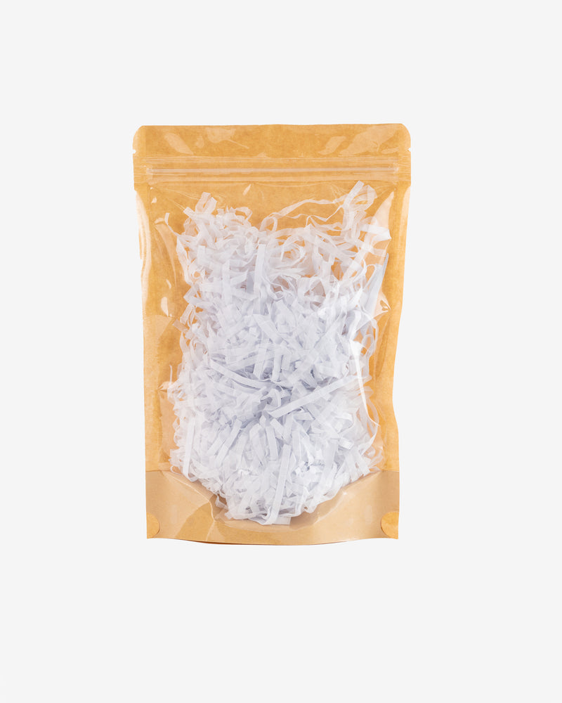 Standup Kraft-Clear Ziplock Pouch, 10 pcs