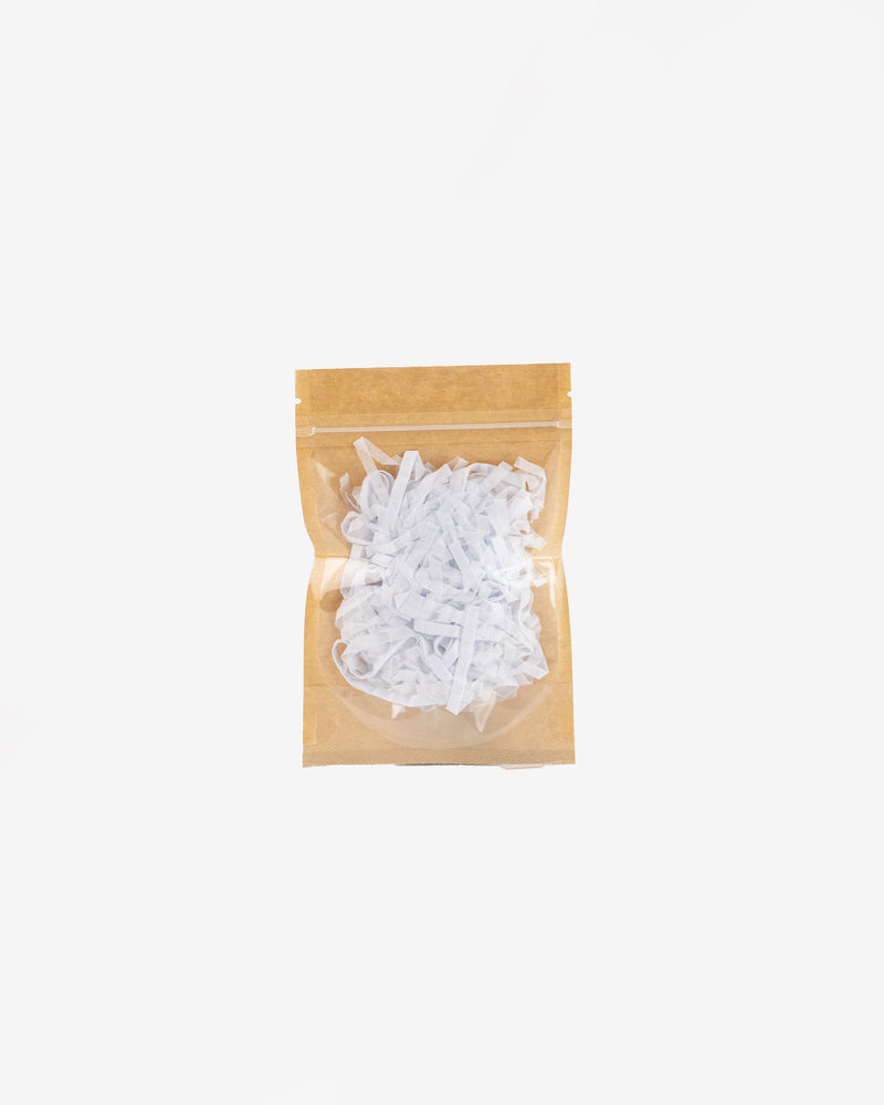 Standup Kraft-Clear Ziplock Pouch, 10 pcs