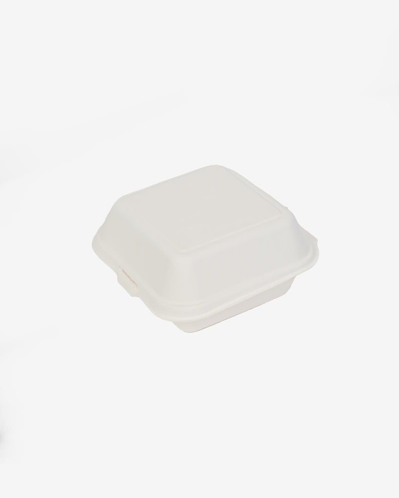 Sugarcane Hamburger  Box, 50 pcs
