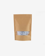 Ziplock Standup Pouch (Kraft-Clear)