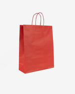 Color Kraft Paper Bag Red