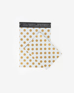 Mailing Bag Polka Dot Gold
