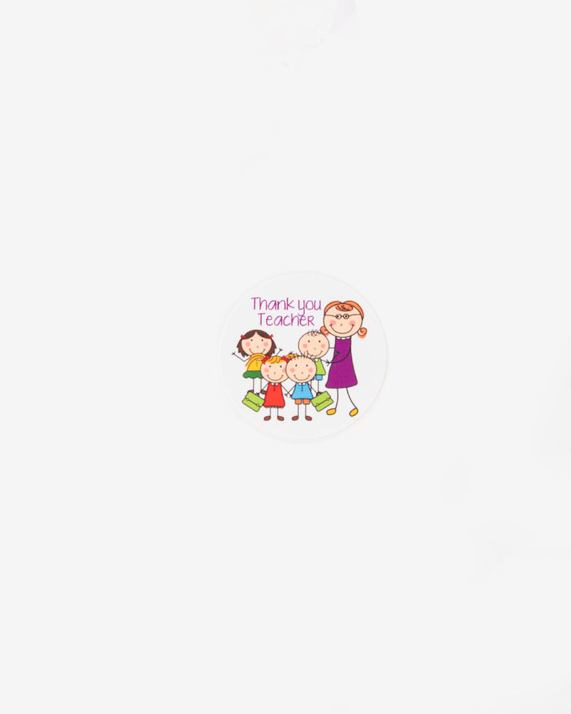 From Kids to Teacher Gift Seal, 5 pcs