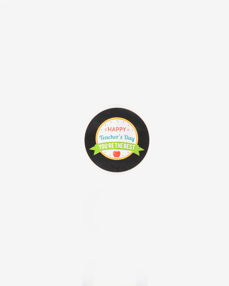 Happy Teacher's Day You're The Best Gift Seal, 5 pcs