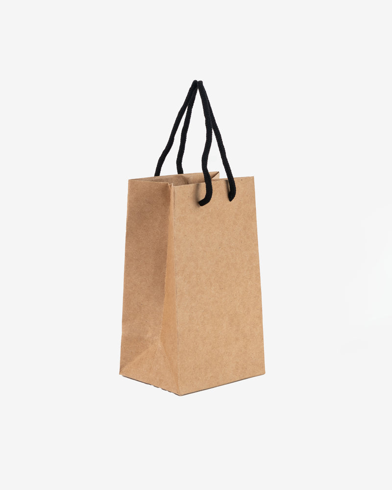 Kraft Black Rope Handle Paper Bag