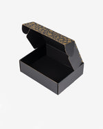 Black Gold Christmas Mailing Box