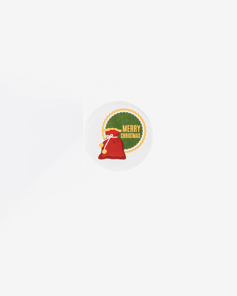 Merry Christmas Red Pouch Gift Seal, 5 pcs
