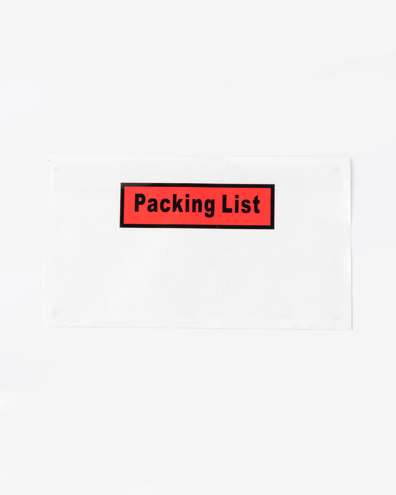 Printed Packing List, 10 pcs