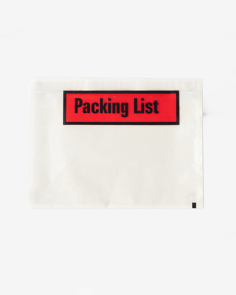 Printed Packing List, 10 pcs