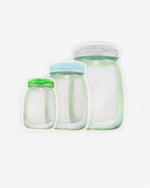 Standup Jar Bottle Ziplock Pouch, 10 pcs