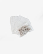 Ziplock Flat-Base Pouch Clear White