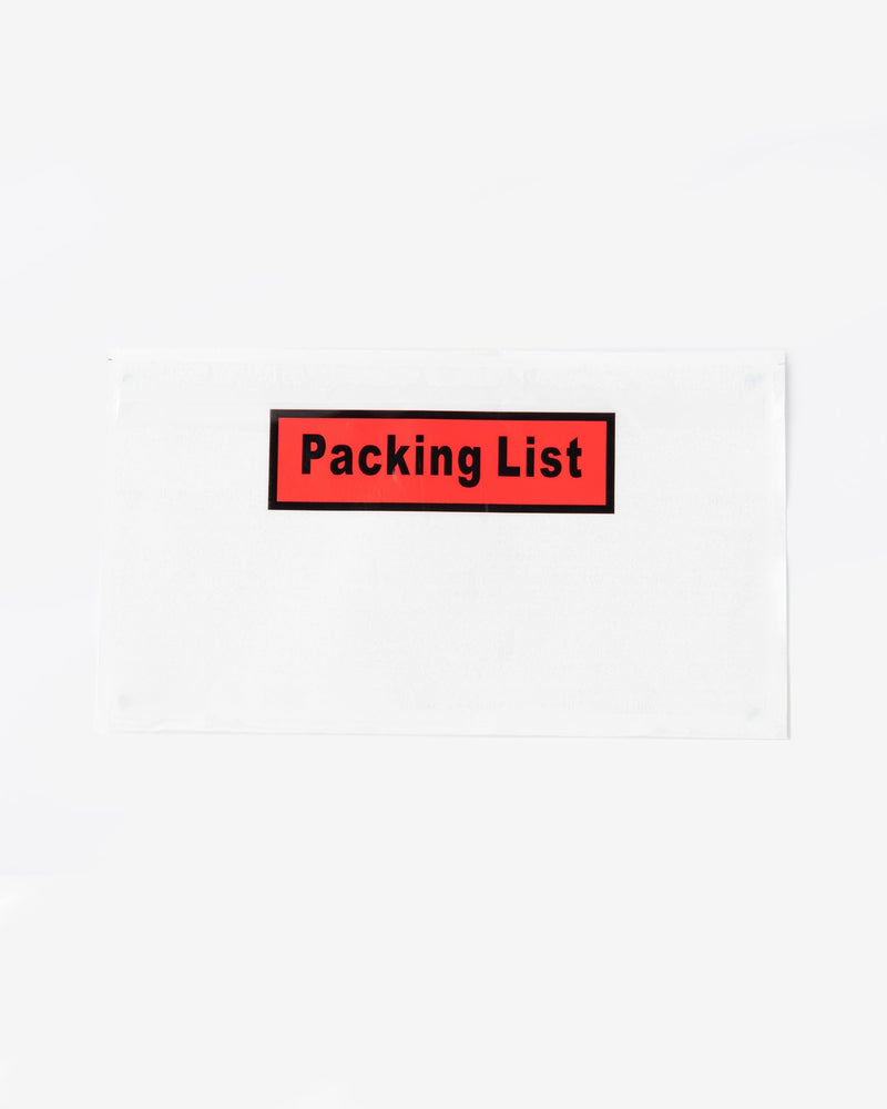 Packing List With Print