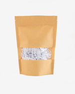 Ziplock Standup Pouch (Kraft-Clear)