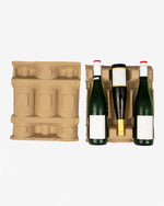 3 Bottle Wine Pulp Tray