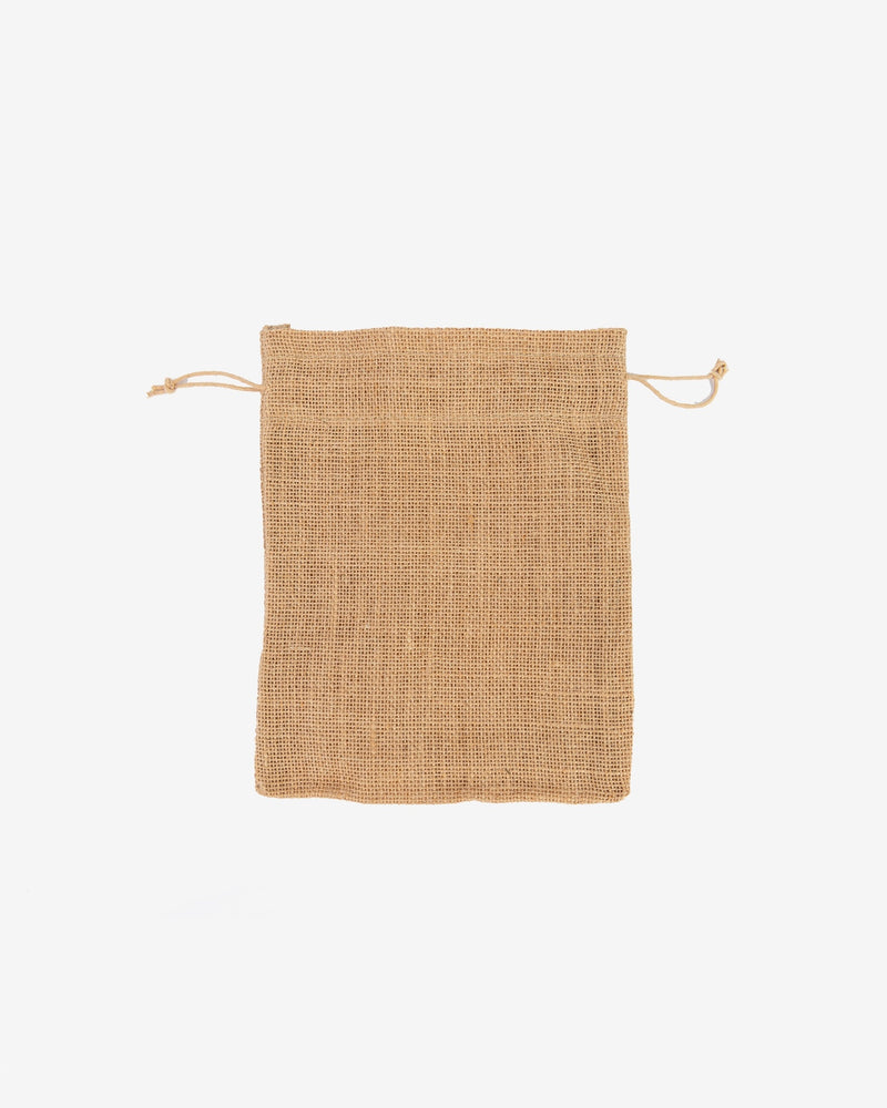 Drawstring Pouch (Unlaminated Jute)