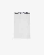 White Kraft Bag with Foil Lining, 100 pcs