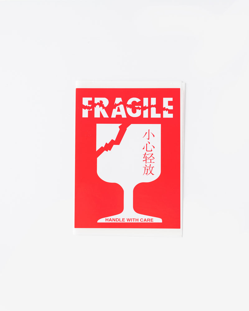 Fragile Glass Labels, 20 pcs