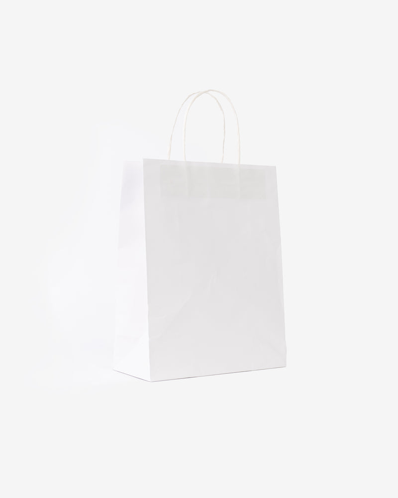 White Kraft Eco Paper Bag (M)