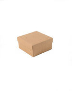 Kraft Square Lid and Base Box, 10 pcs