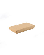Kraft Long Flat Lid and Base Box, 10 pcs