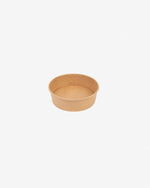 Kraft Paper Bowl and Lid Set, 10 pcs