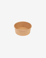 Kraft Paper Bowl and Lid Set, 10 pcs