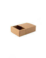 Kraft Square Drawer Box, 10 pcs