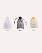 Organza Drawstring Pouch (L), 10 pcs