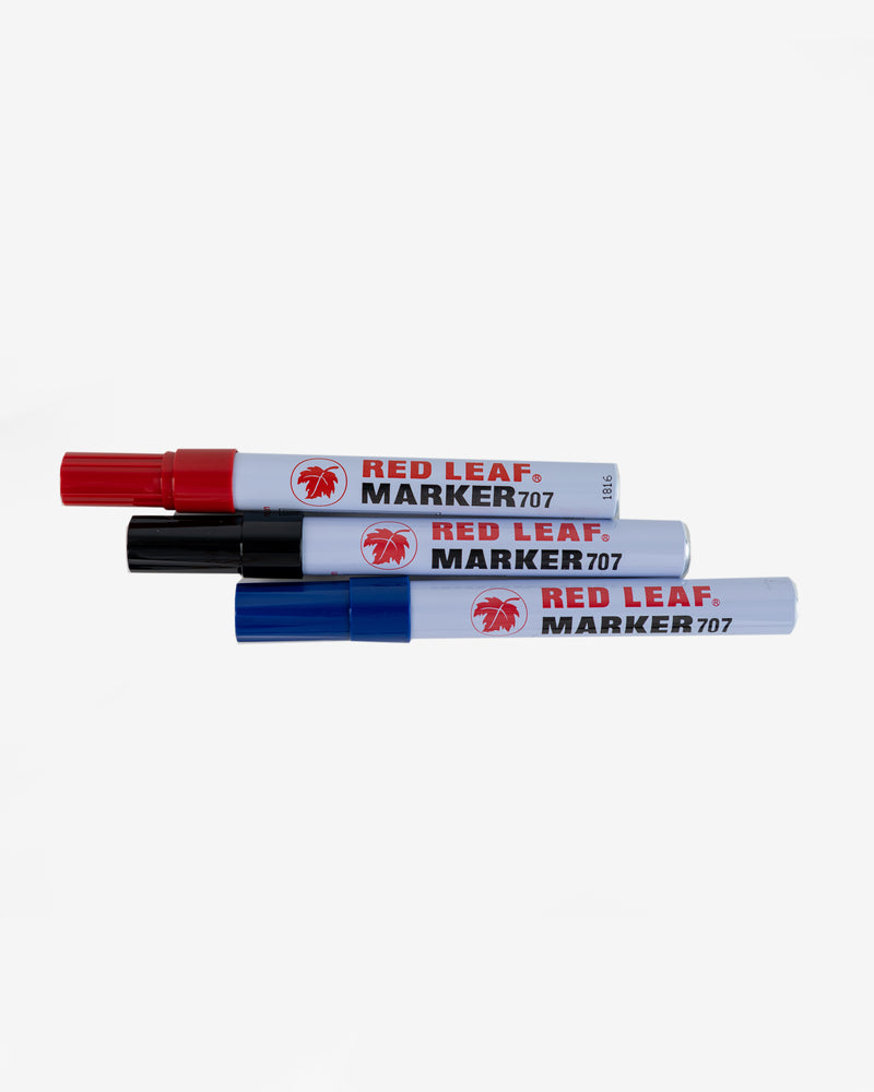 Red Permenant Marker Round Thick 707