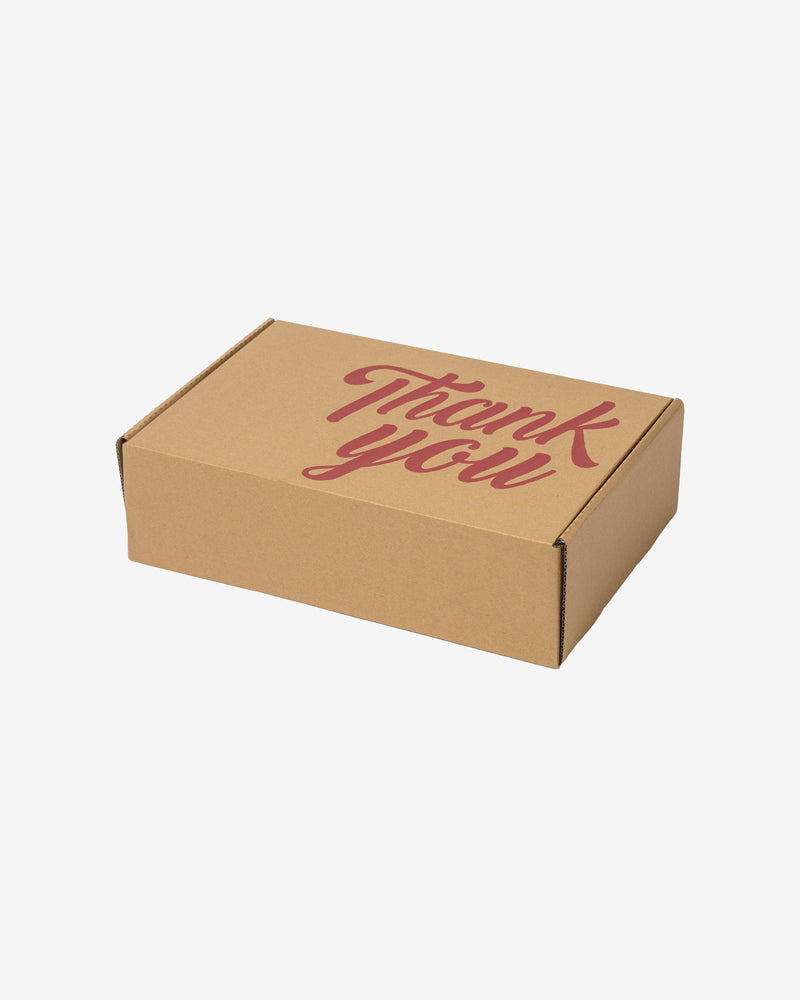 Red Thank You Mailing Box