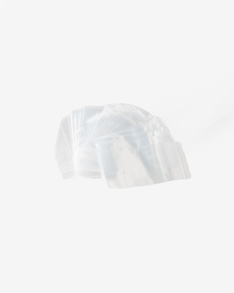 Transparent Ziplock Bag, 100 pcs