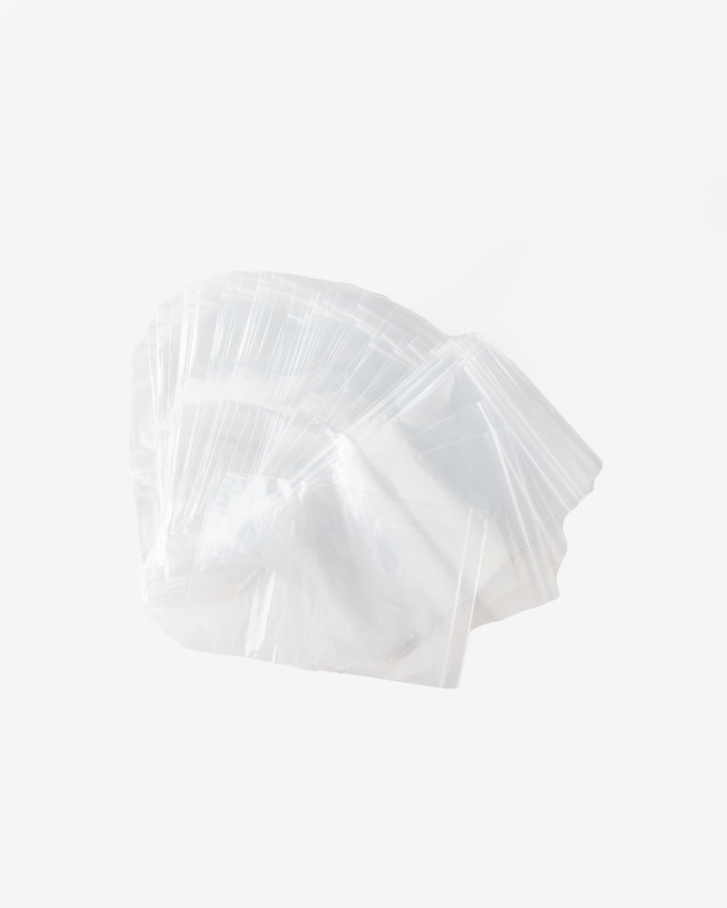 Transparent Ziplock Bag, 100 pcs